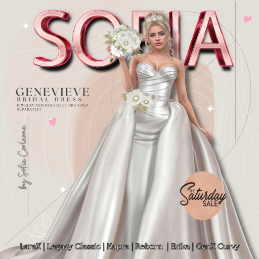 Genevieve Dress - Erika/GenX Curvy/Inithium/Legacy/MaitreyaX/Reborn	&lt;a href=&quot;http://maps.secondlife.com/secondlife/WIP/172/82/1502&quot;&gt;Teleport&lt;/a&gt;