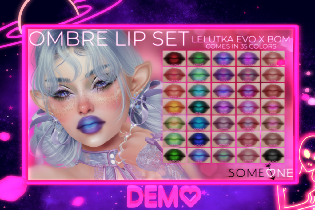 Ombre Lip Set - EvoX, L$300