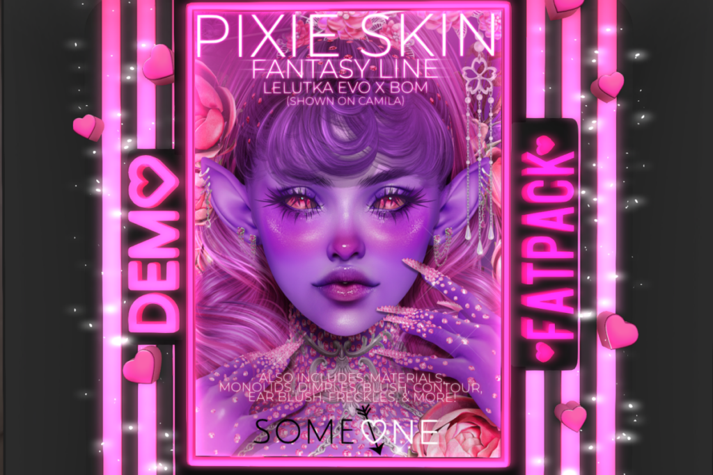 Pixie Fantasy Skin - EvoX, L$750 each/L$3500 FP