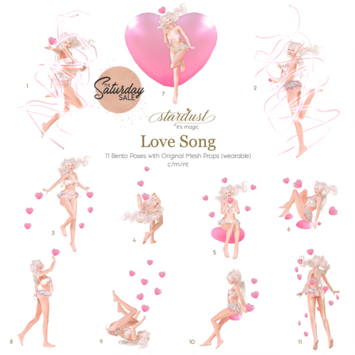 Love Song Poses &amp; Props	&lt;a href=&quot;http://maps.secondlife.com/secondlife/BREATHE/212/216/1001&quot;&gt;Teleport&lt;/a&gt;