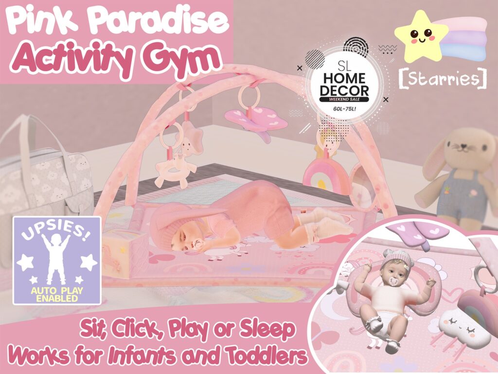 Pink Paradise Activity Gym