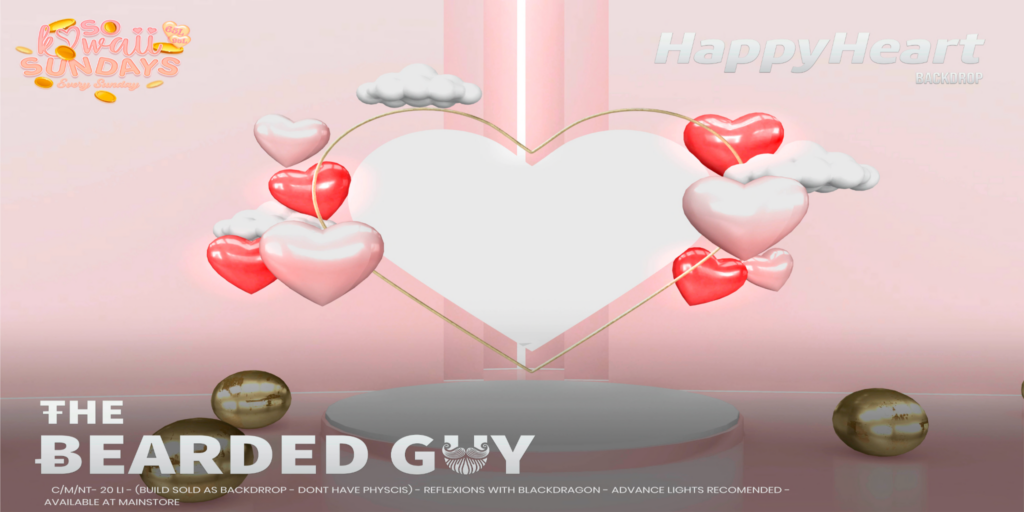 Happy Heart Backdrop	&lt;a href=&quot;http://maps.secondlife.com/secondlife/Moonwall/169/121/32&quot;&gt;Teleport&lt;/a&gt;