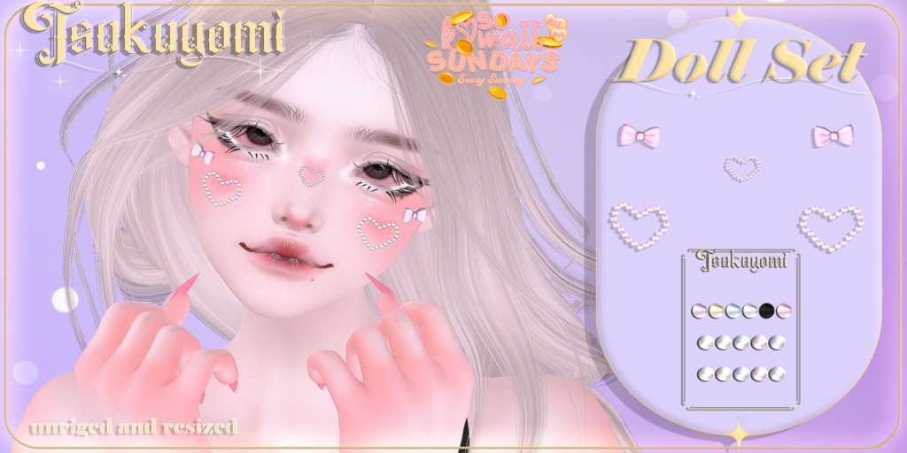 Doll Set Accessories	&lt;a href=&quot;http://maps.secondlife.com/secondlife/Crocus%20Island/48/6/25&quot;&gt;Teleport&lt;/a&gt;