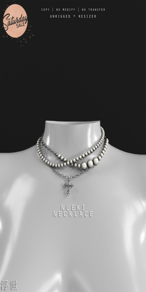 Nueki Necklace	&lt;a href=&quot;https://maps.secondlife.com/secondlife/Stellar/32/213/501&quot;&gt;Teleport&lt;/a&gt;