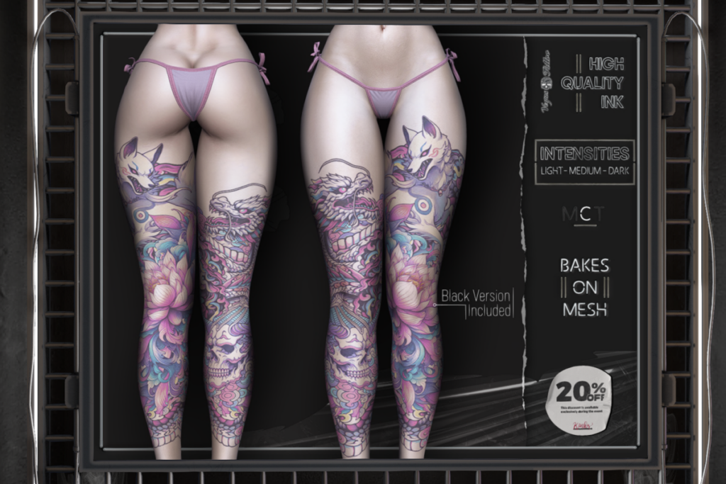 Vivid Tattoo - BOM, L$160