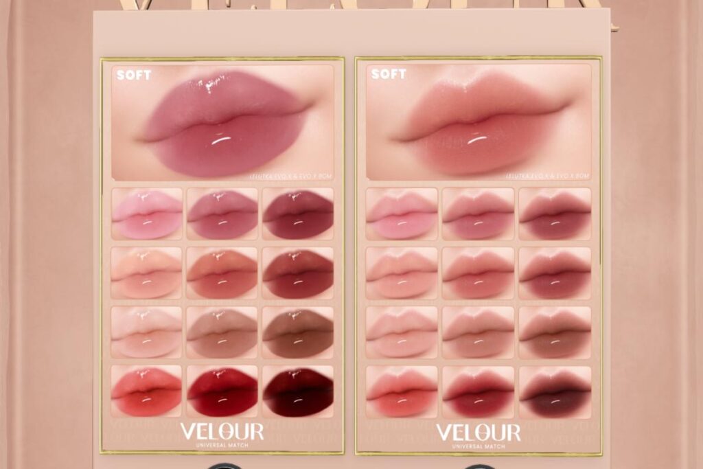 Soft Lipstick &amp; Soft Faded Lipstick - BOM/EvoX, L$290 each