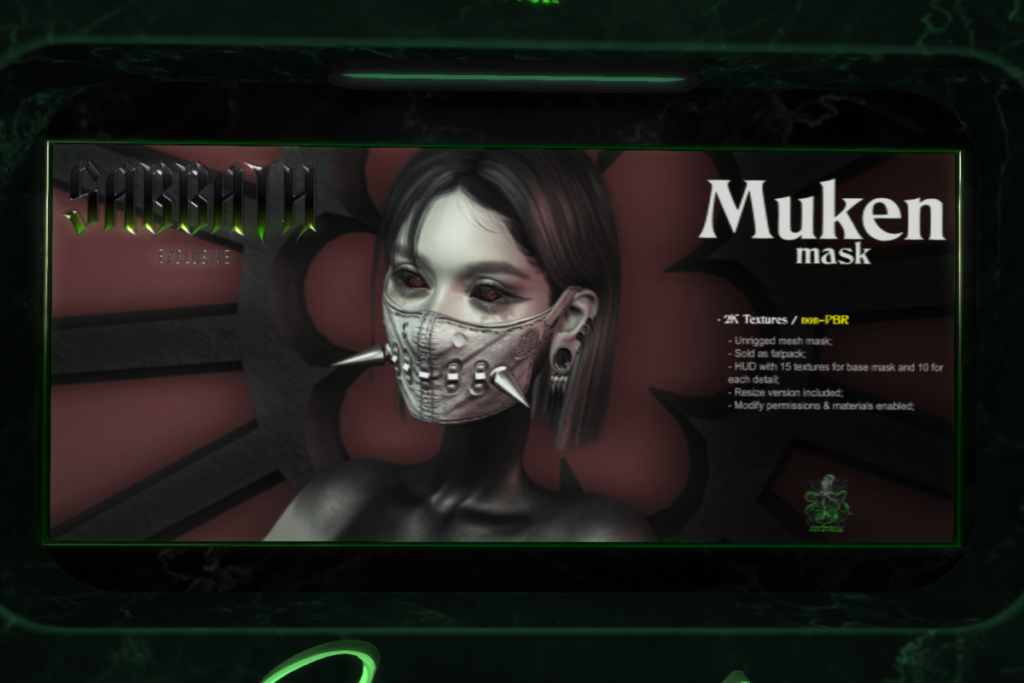 Muken Mask, L$250