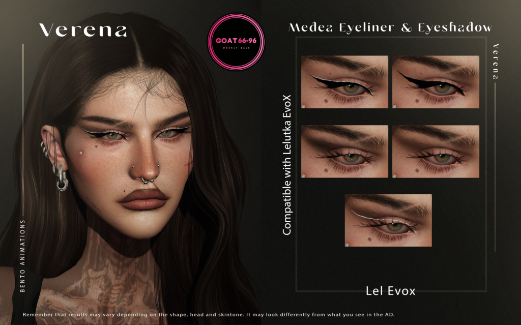 Medea Eyeliner &amp; Eyeshadow - EvoX