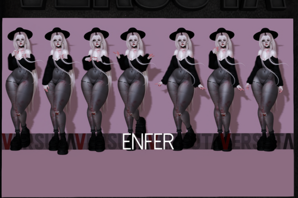 Enfer Poses, L$50 each/L$269 FP