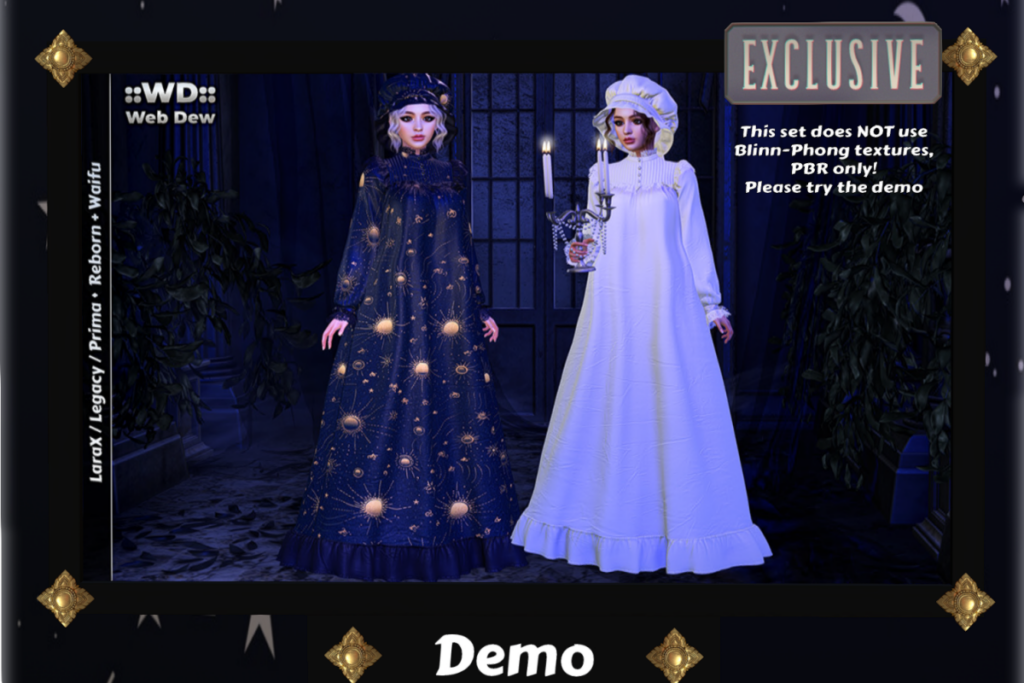 Nightgown - Legacy/MaitreyaX/Prima/Reborn/+mods, L$300each/L$1300 FP