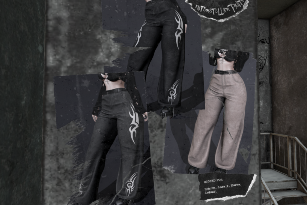 Interstellar Pants - Inithium/Legacy/MaitreyaX/Reborn, L$349 each/L$1999 FP