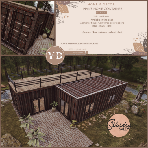 Man&#039;s Home Container Building	&lt;a href=&quot;http://maps.secondlife.com/secondlife/Your%20Dreams/40/124/23&quot;&gt;Teleport&lt;/a&gt;