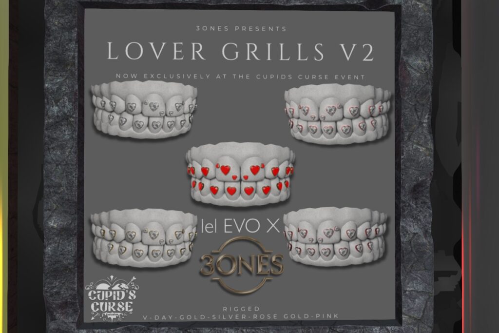 Lover Grills V2 - EvoX, L$750 each