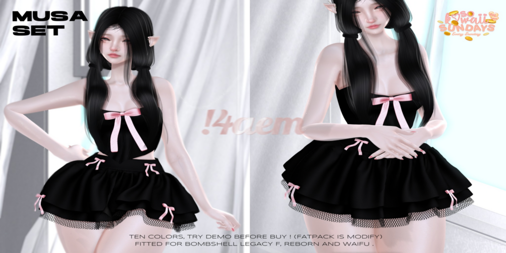 Musa Set - Legacy/Reborn/+mods	&lt;a href=&quot;http://maps.secondlife.com/secondlife/Dream%20Lake/165/129/23&quot;&gt;Teleport&lt;/a&gt;