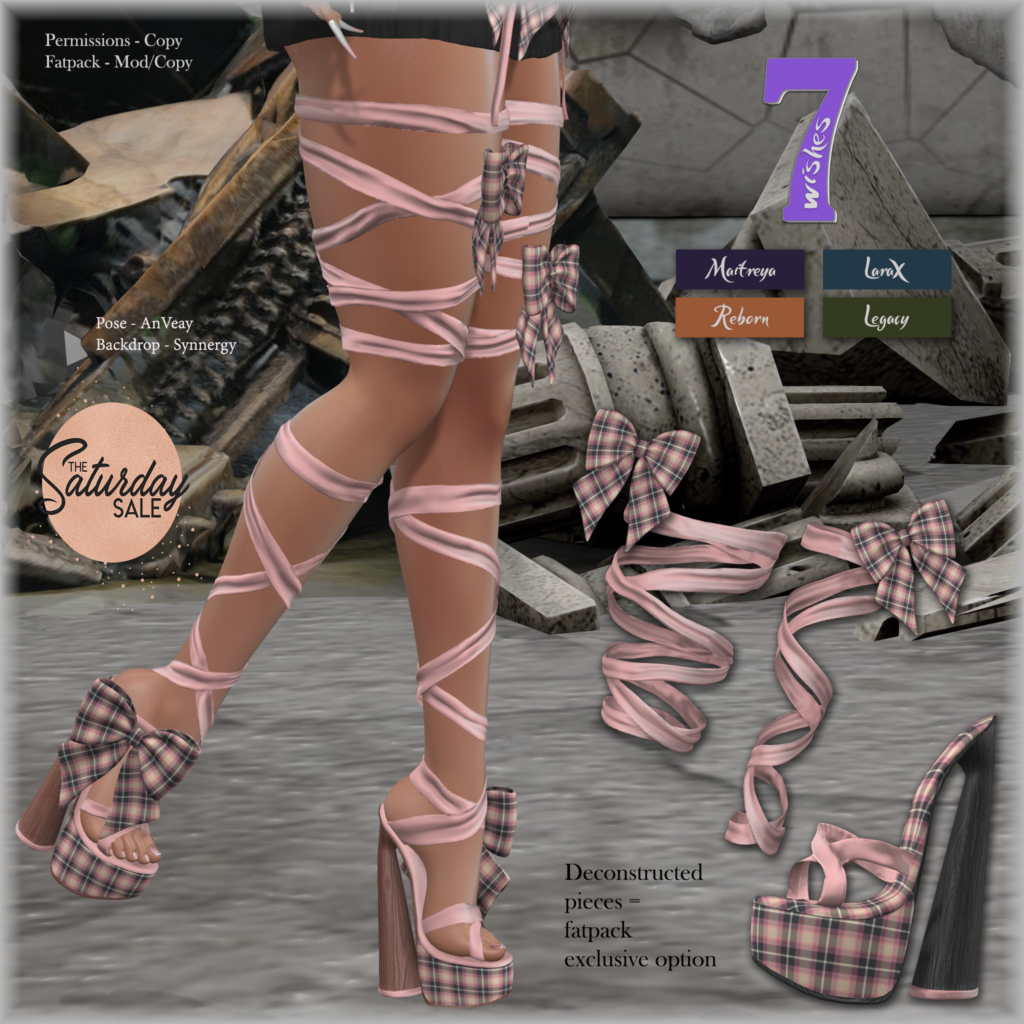 Alanna Sandals - Legacy/Maitreya/Reborn/+mods