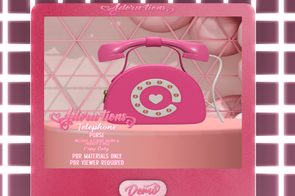 Telephone Purse, L$125