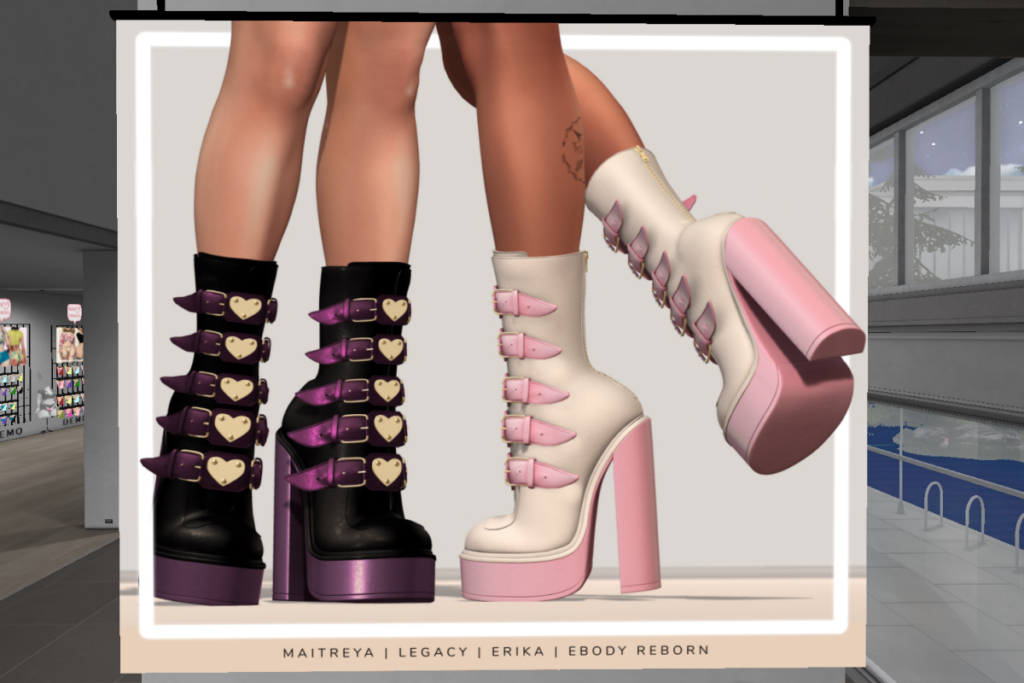 Angie Boots - Erika/Legacy/Maitreya/Reborn	&lt;a href=&quot;http://maps.secondlife.com/secondlife/Aleutia/45/164/2&quot; target=&quot;_blank&quot;&gt;Teleport&lt;/a&gt;