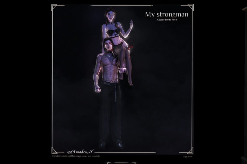 My Strongman Couples Pose, L$250