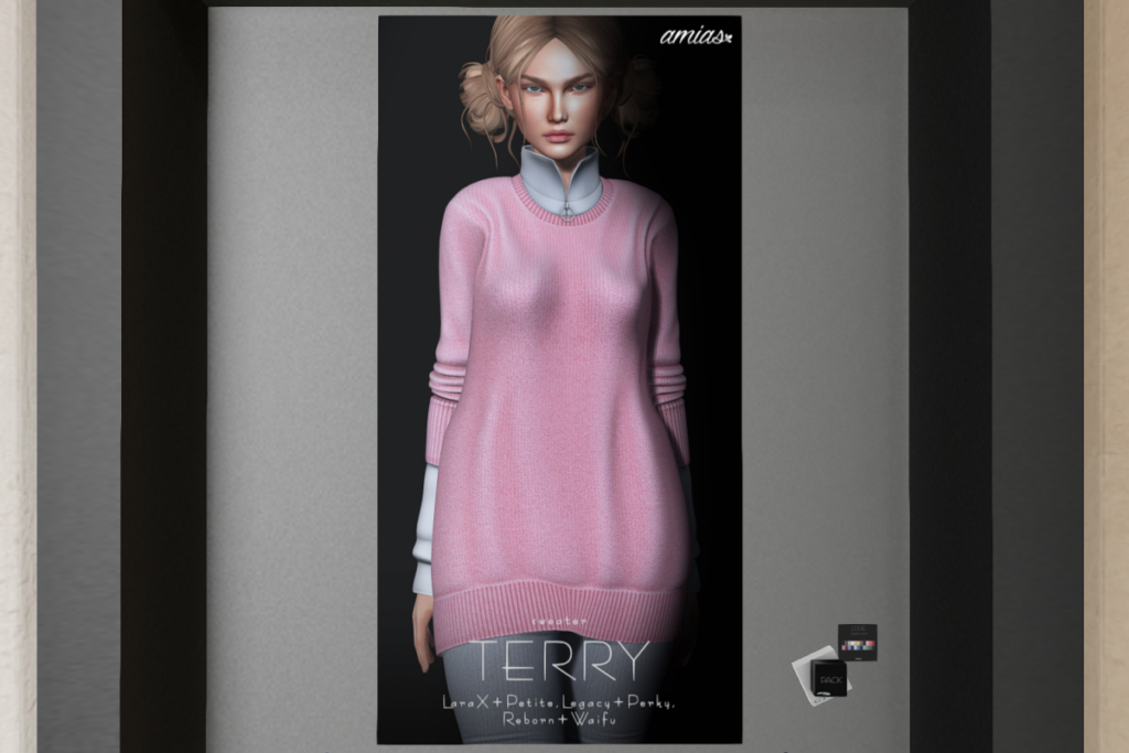 Terry Sweater - Legacy/MaitreyaX/Reborn/+mods, L$175 each/L$1250 FP