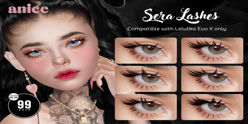 Sera Lashes - EvoX