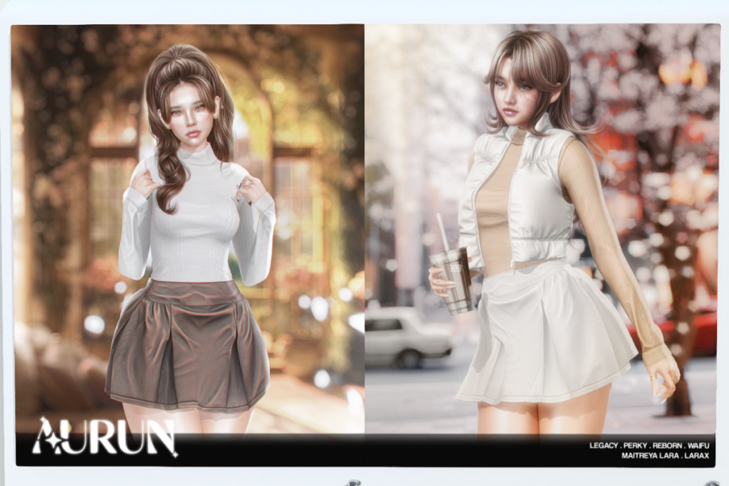 Anny Sweater, Vest and Skirt - Legacy/Maitreya/Reborn/+mods, L$259-L$300 each/L$1000 each FP/L$2699 MP