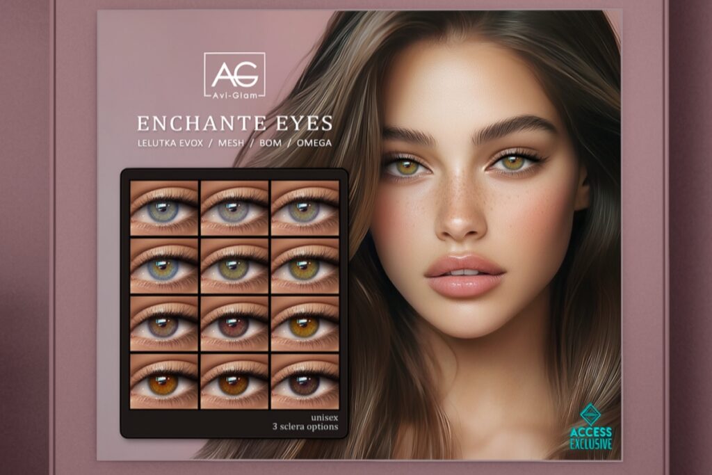 Enchante Eyes Pack - BOM/EvoX/Mesh/Omega, L$399