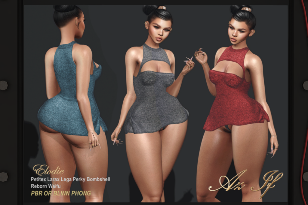 Elodie Dress - Legacy/MaitreyaX/Reborn/+mods, L$699 each/L$1999 FP