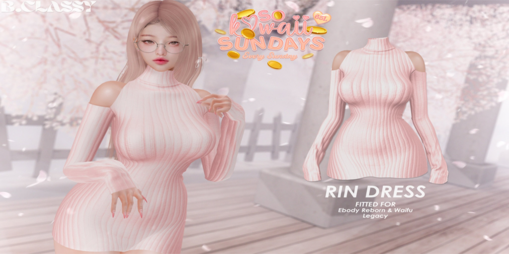 Rin Dress - Legacy/Reborn/+mods	&lt;a href=&quot;http://maps.secondlife.com/secondlife/Phoenix%20Paradise/83/88/1545&quot;&gt;Teleport&lt;/a&gt;