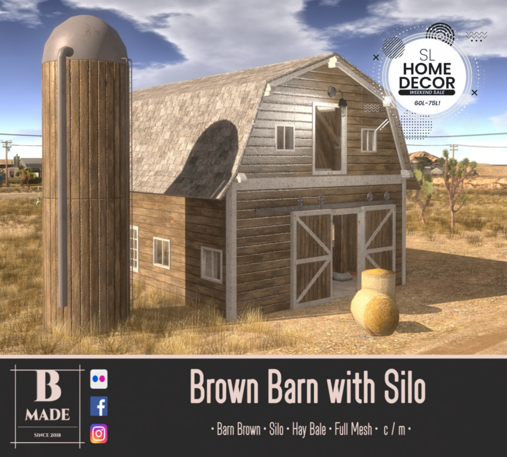 Barn With Silo