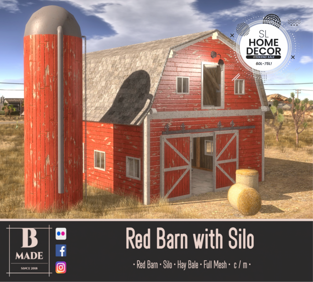 Barn With Silo