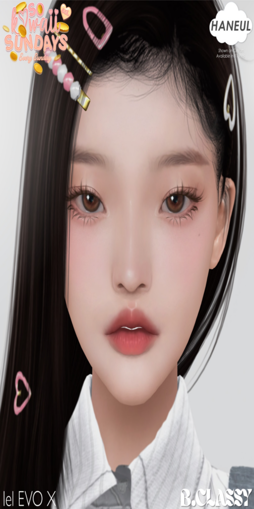 Haneul Skin - EvoX	&lt;a href=&quot;http://maps.secondlife.com/secondlife/Phoenix%20Paradise/83/88/1545&quot;&gt;Teleport&lt;/a&gt;