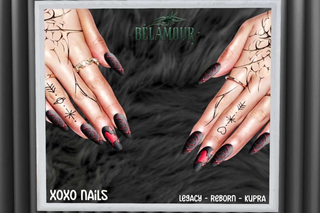 Xoxo Nails - Inithium/Legacy/Reborn, L$199