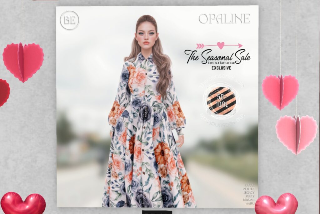 Opaline Dress - Legacy/MaitreyaX/Reborn/+mods, L$75 each