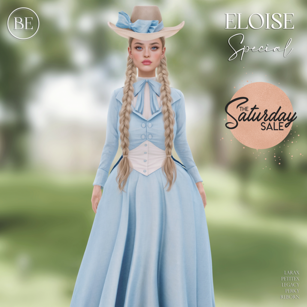 Eloise Dress - Legacy/MaitreyaX/Reborn/+mods	&lt;a href=&quot;https://maps.secondlife.com/secondlife/Wild%20Willows/154/126/12&quot;&gt;Teleport&lt;/a&gt;