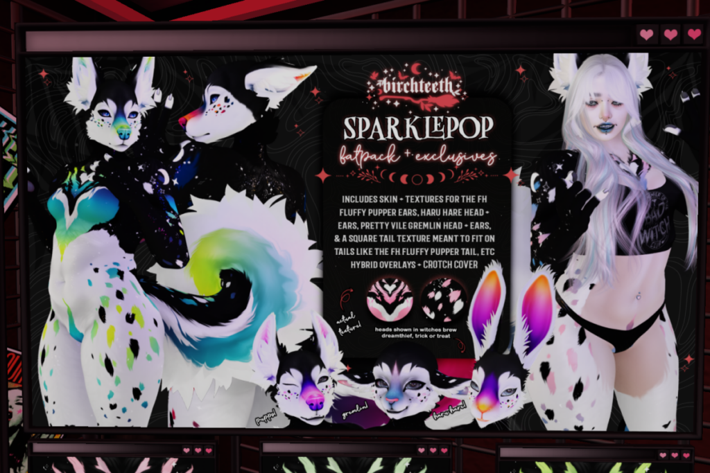 Sparklepop Modkit - BOM, L$900 each/L$8000 FP