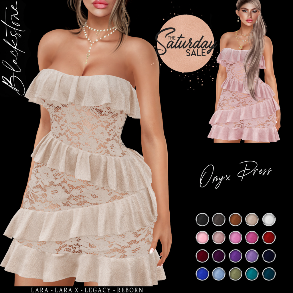 Onyx Dress - Legacy/Maitreya/Reborn/+mods	&lt;a href=&quot;http://maps.secondlife.com/secondlife/Fine/128/98/22&quot;&gt;Teleport&lt;/a&gt;