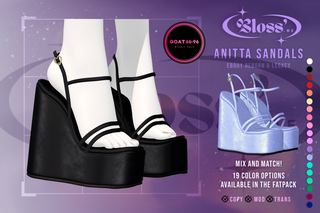 Anitta Sandals - Legacy/Rebor