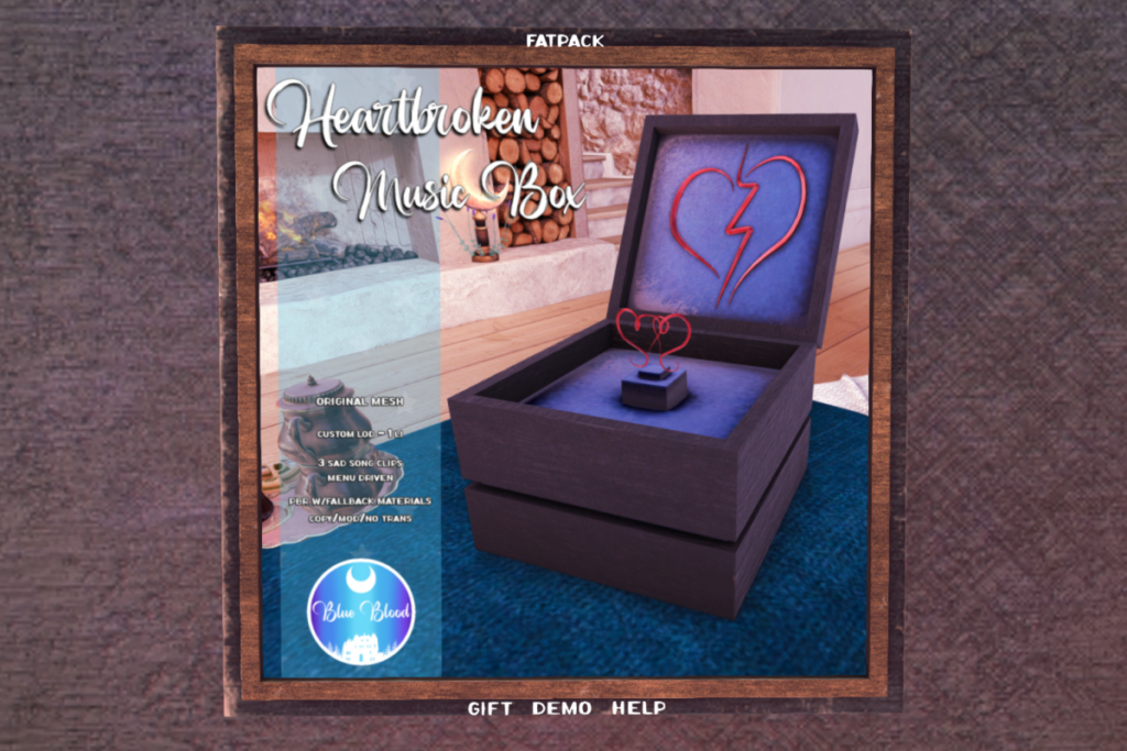 Heartbroken Music Box, L$149