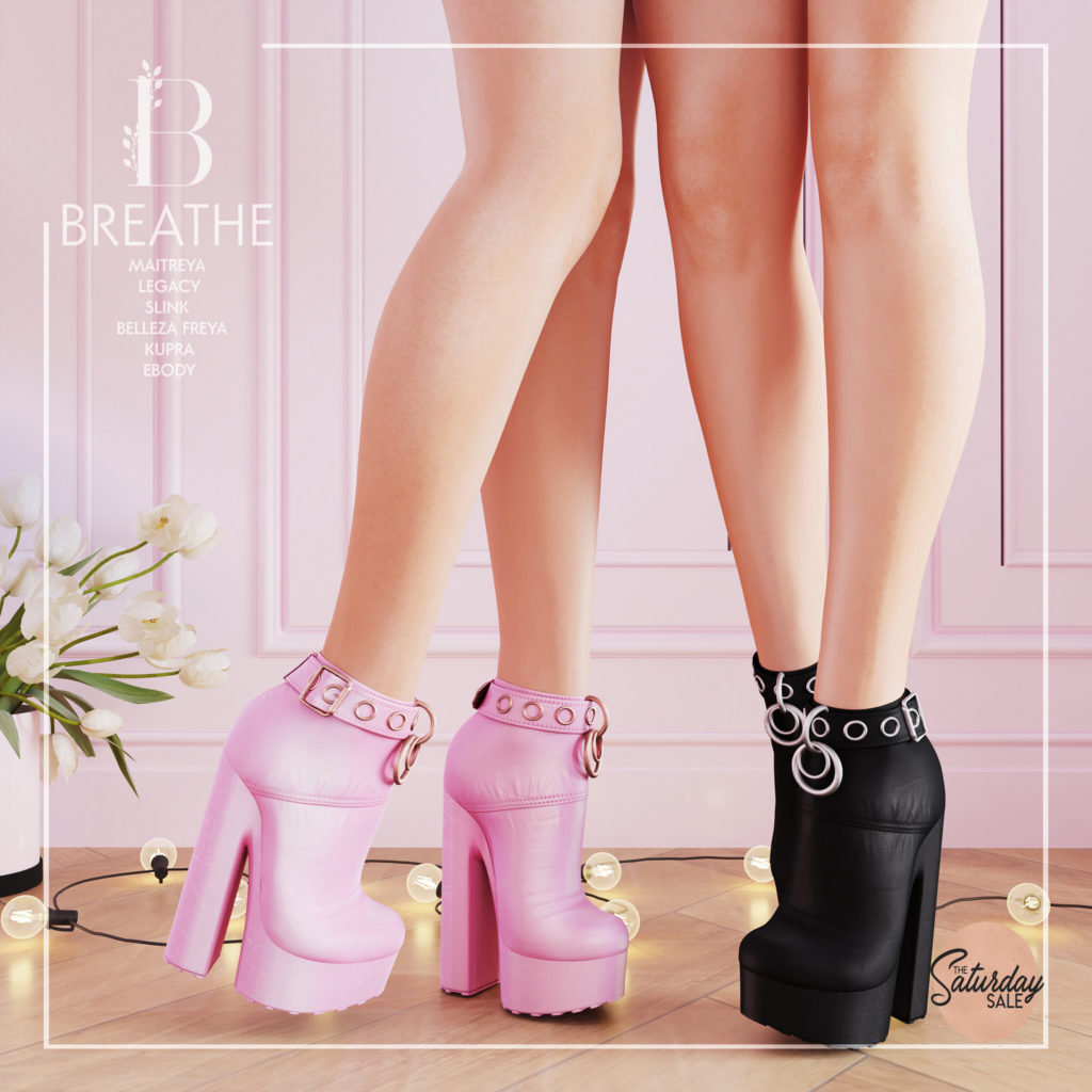 Mizuzu Boots - Freya/Inithium/Legacy/Maitreya/Reborn/Slink	&lt;a href=&quot;http://maps.secondlife.com/secondlife/BREATHE/131/130/22&quot;&gt;Teleport&lt;/a&gt;