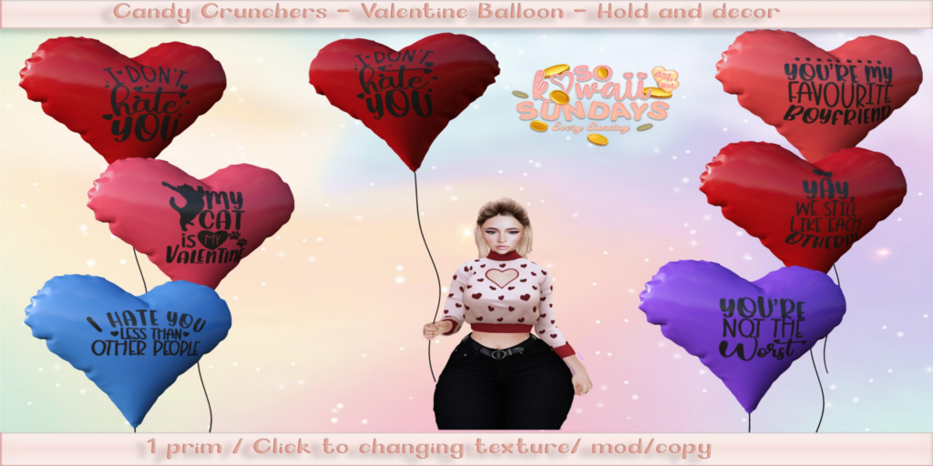 Valentine Balloon Holdable &amp; Decor	&lt;a href=&quot;http://maps.secondlife.com/secondlife/Atlantis%20City/89/46/3425&quot;&gt;Teleport&lt;/a&gt;