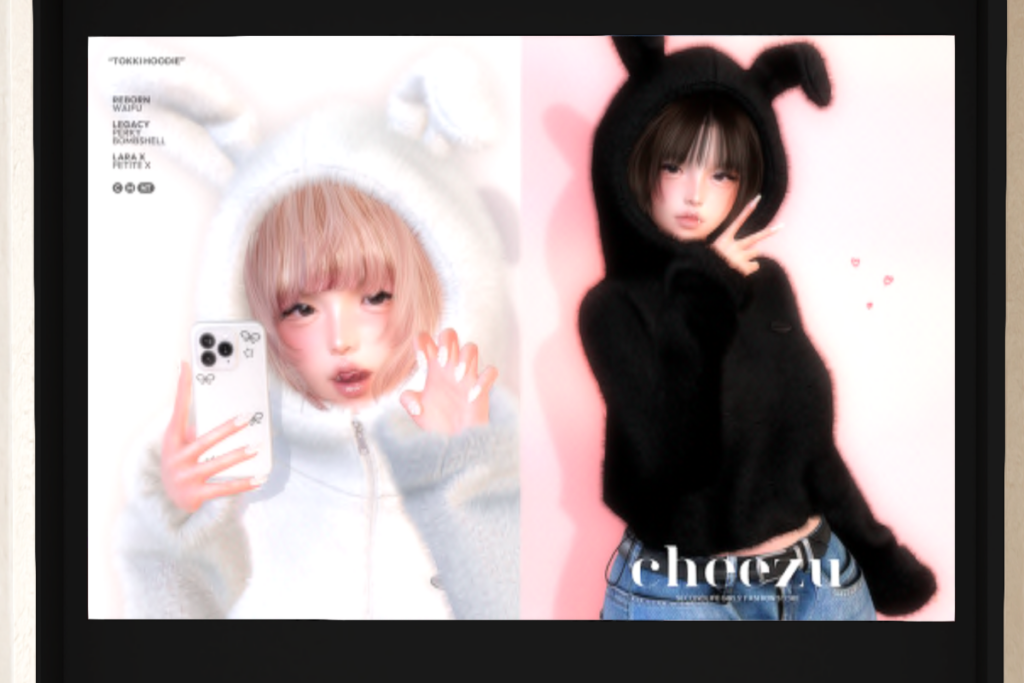 Tokki Hoodie - Legacy/MaitreyaX/Reborn/+mods, L$499 each/L$1199 FP