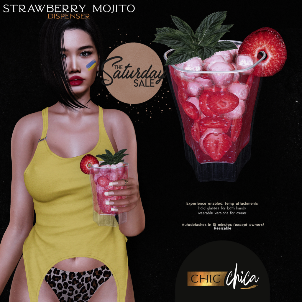 Strawberry Mojito Holdable	&lt;a href=&quot;http://maps.secondlife.com/secondlife/ChicLand/122/136/1502&quot;&gt;Teleport&lt;/a&gt;