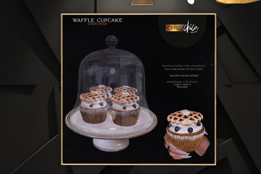 Waffle Cupcakes, L$299