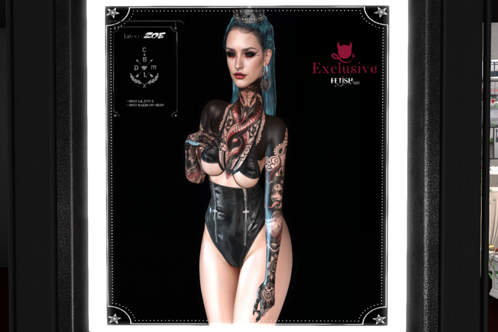 Zoe Tattoo - EvoX, L$299