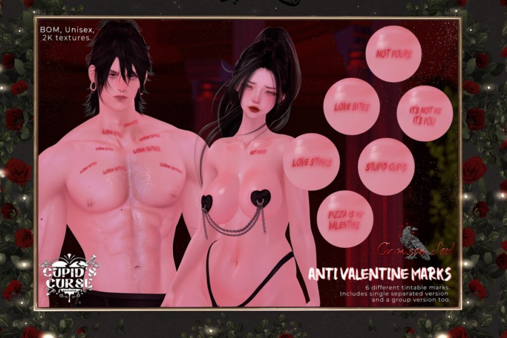 Anti Valentine Marks, L$220