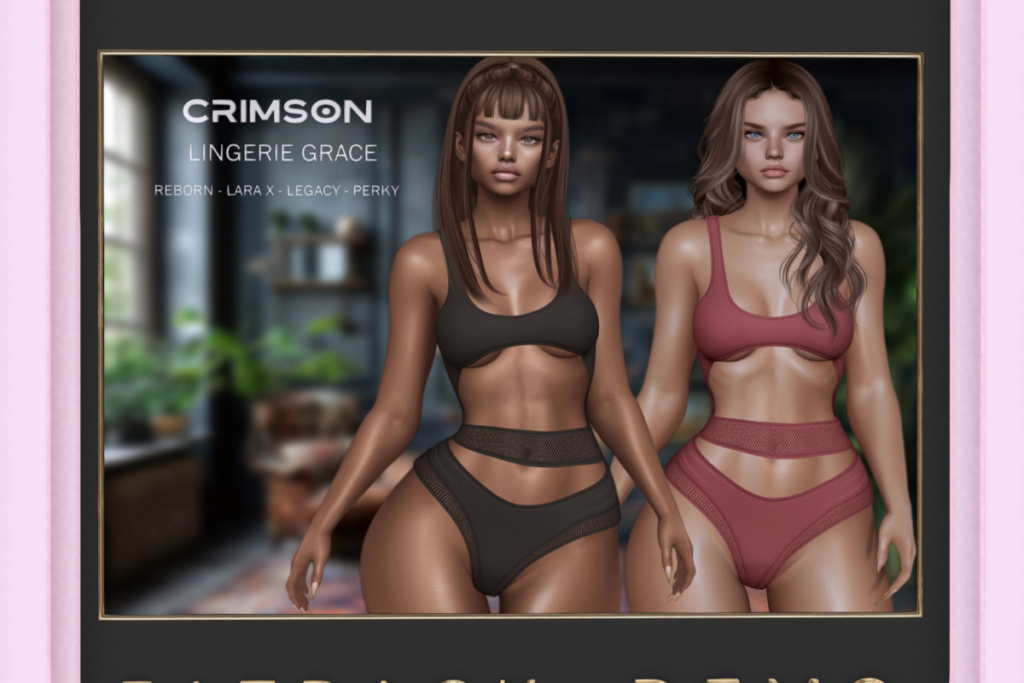 Grace Lingerie - Legacy/MaireyaX/Reborn/+mods, L$250 each/L$900