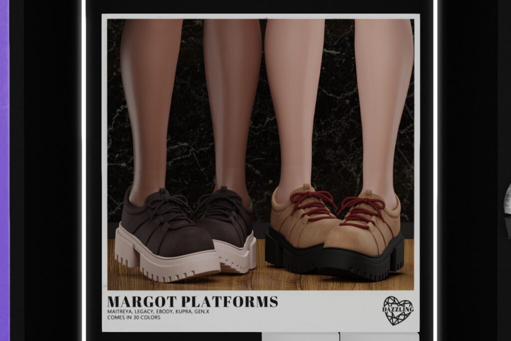 Margot Platforms - GenX/Inithium/Legacy/Maitreya/Reborn, L$399 FP