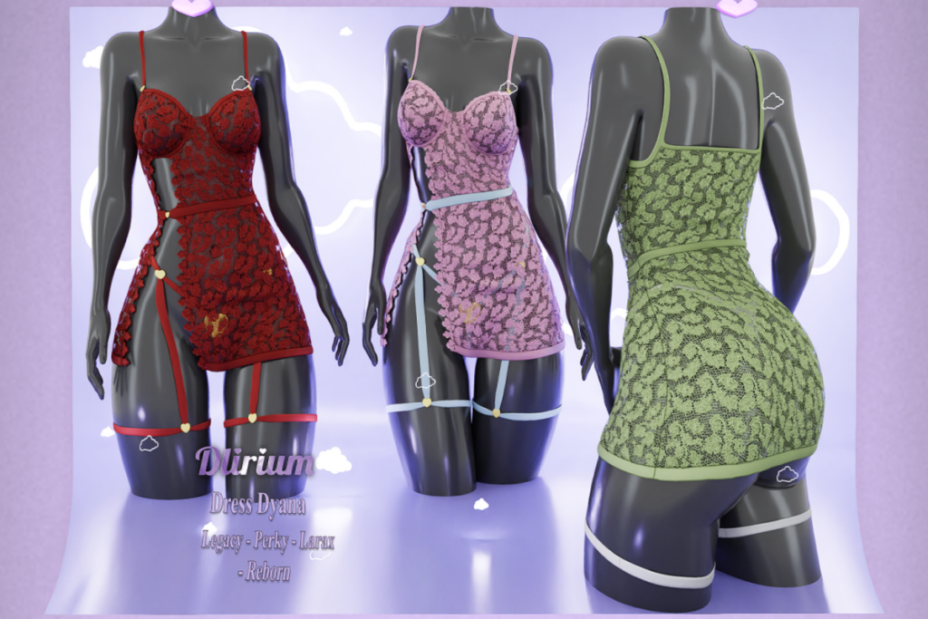 Dyana Dress - Legacy/MaitreyaX/Reborn/+mods, L$279 each/L$1399 FP