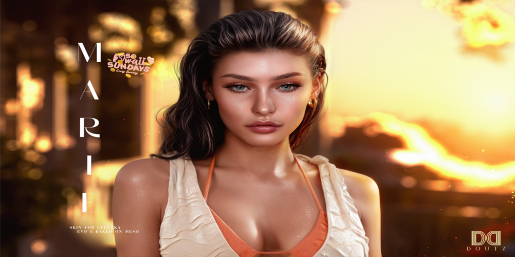 Marie Skin - EvoX	&lt;a href=&quot;http://maps.secondlife.com/secondlife/Playboy/72/100/498&quot;&gt;Teleport&lt;/a&gt;