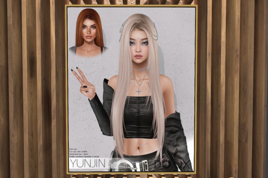 Yunjin Hair, L$175-L$400 each/L$525 FP